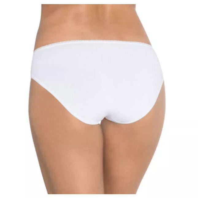 Sloggi 42(XL) dydžio moteriškos baltos kelnaitės 24/7 Cotton Tai C3P