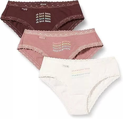 Sloggi 40(L) dydžio rudos spalvos moteriškos kelnaitės 24/7 Weekend Holiday Hipster C3P