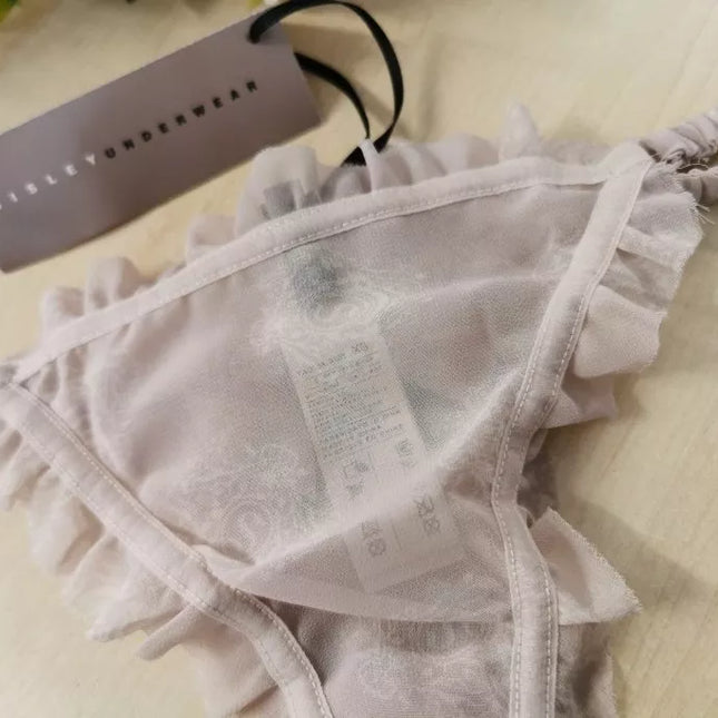 Sisley Underwear XS(34) dydžio pudros spalvos stringai  14118