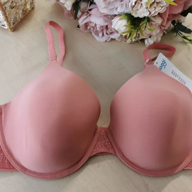 Sloggi 80D dydžio plytų spalvos liemenėlė ZERO Lace WHP