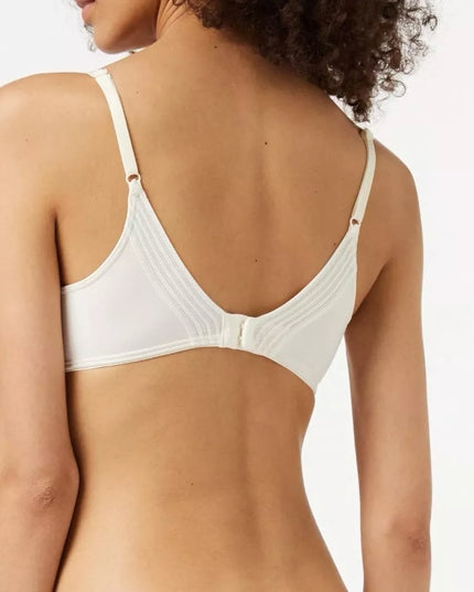 Sloggi XS+(34+)  XL+(42+) dydžio vanilės spalvos  liemenėlė  Wow Embrace P