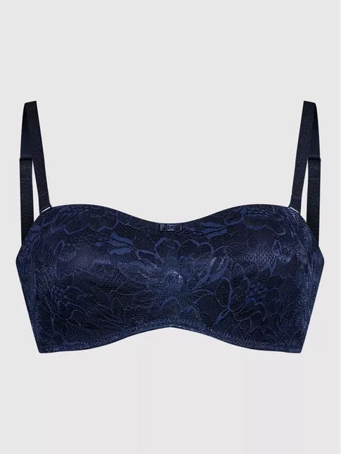 Triumph 80C 75B mėlynos  spalvos pusiau dengta liemenėlė Amourette Charm WD