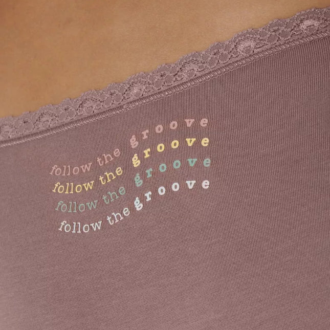 Sloggi 40(L) dydžio rudos spalvos moteriškos kelnaitės 24/7 Weekend Holiday Hipster C3P