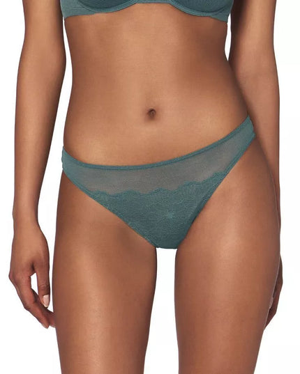 Triumph 44 46 dydžio žalsvos spalvos stringai  Lace Spotlight String