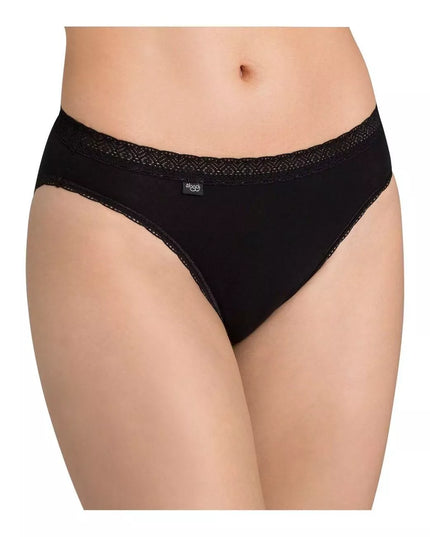 Sloggi 40(L)  dydžio juodos spalvos kelnaitės Evernew Lace H Tai C2P