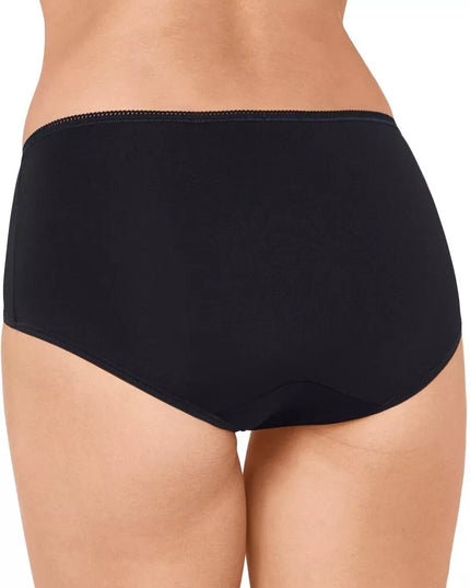 Sloggi 48(XXXXL) dydžio moteriškos juodos spalvos kelnaitės 24/7 Microfibre H Midi
