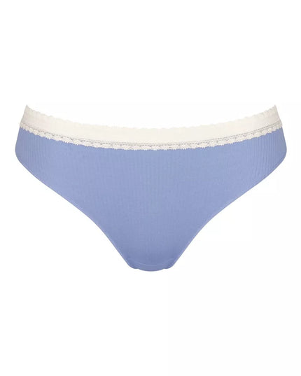 Sloggi S dydžio žydros spalvos kelnaitės GO Ribbed H Bralette