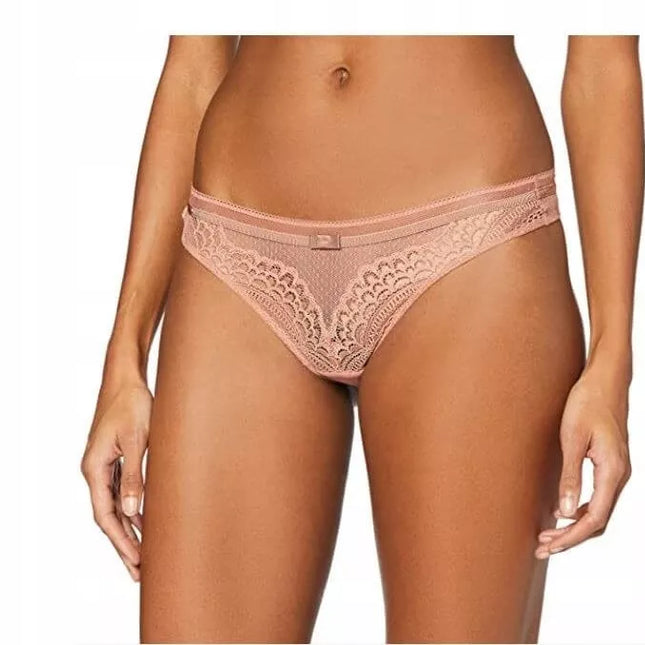 Triumph 42(XL) dydžio cinamono spalvos stringai Beauty-full Darling string