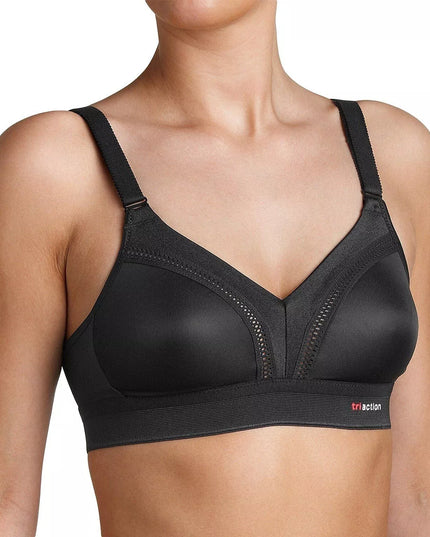 Triumph 70G 75G dydžio juodos spalvos sportinė  liemenėlė Triaction Workout N
