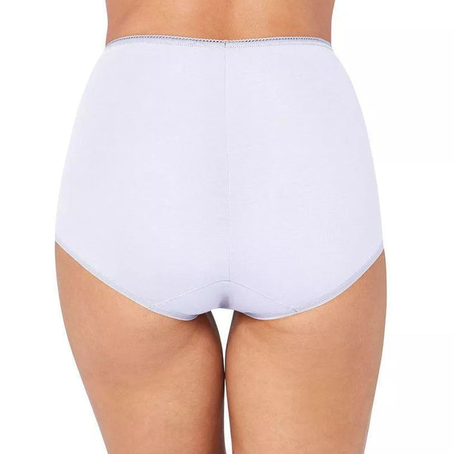 Sloggi 46(XXXL) 40(L) dydžio moteriškos baltos spalvos kelnaitės 24/7 Cotton H Tai