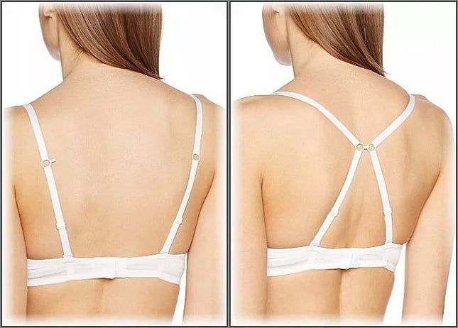 BeeDees 70A ir 75C 80A 75A 80E dryžuota balta liemenėlė New day WHPM