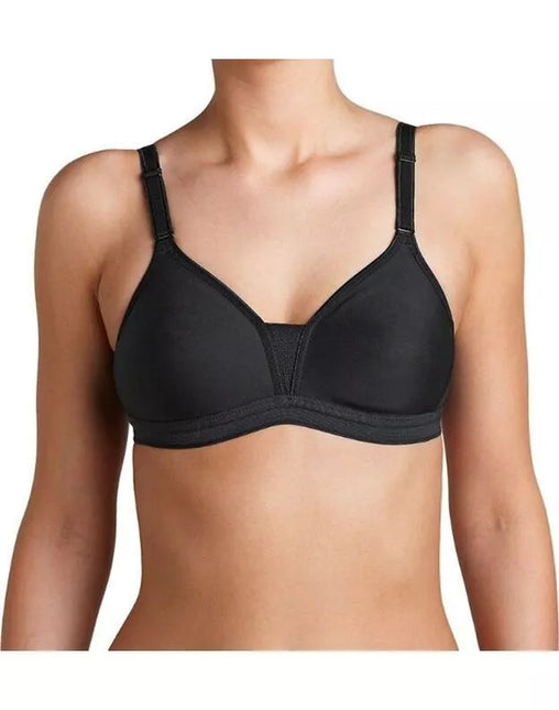 Triumph 75B dydžio juodos spalvos sportinė  liemenėlė Triaction Soft Support N