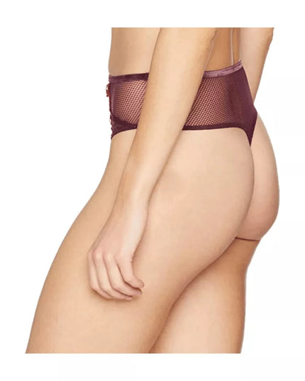 Triumph 44(XXL) 46(XXXL) dydžio bordo spalvos stringai Beauty-Full Lace-Up
