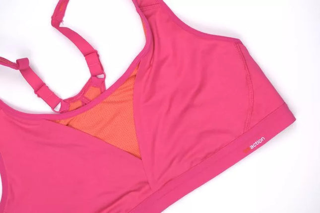 Triumph M(38) dydžio rožinė sportinė  liemenėlė Triaction Zest Pro Top N