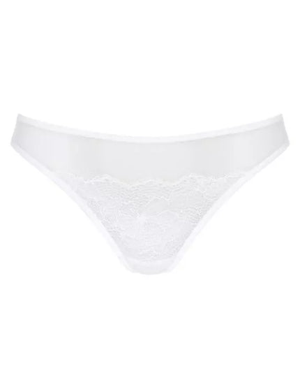 Triumph 44(XXL) dydžio baltos spalvos stringai  Lace Spotlight String