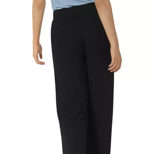 Triumph 36(S) dydžio moteriškos juoodos spalvos pižaminės kelnės Climate Control Cropped Trousers