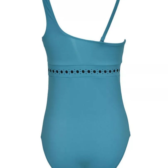 Sloggi S(36) L(40) XS(34) M(38) dydžio vientisas elektrinės spalvos maudymosi kostiumėlis swim Tamarama OP