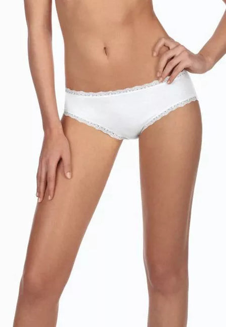 Triumph baltos spalvos 38(M) 40(L) 44(XXL)  42(XL) dydžio kelnaitės  Just Basics Decor Hipster