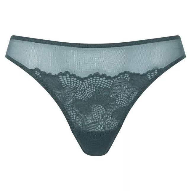 Triumph 44 46 dydžio žalsvos spalvos stringai  Lace Spotlight String