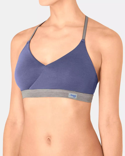 Sloggi  M violetinė sportinė liemenėlė  women mOwe Flow Bralette