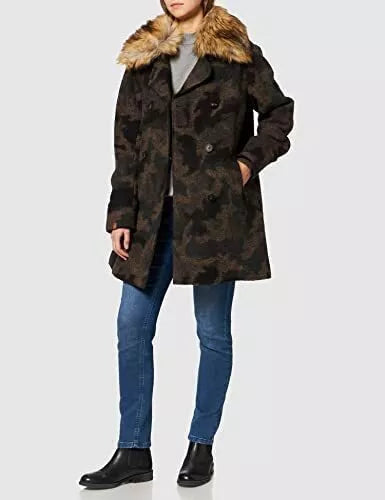 Camel Active 46(XXXL) dydžio kamufliažinis moteriškas  paltas 310780