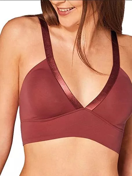 Sloggi S (36) dydžio plytines spalvos sportinė liemenėlė  S Substance Bralette
