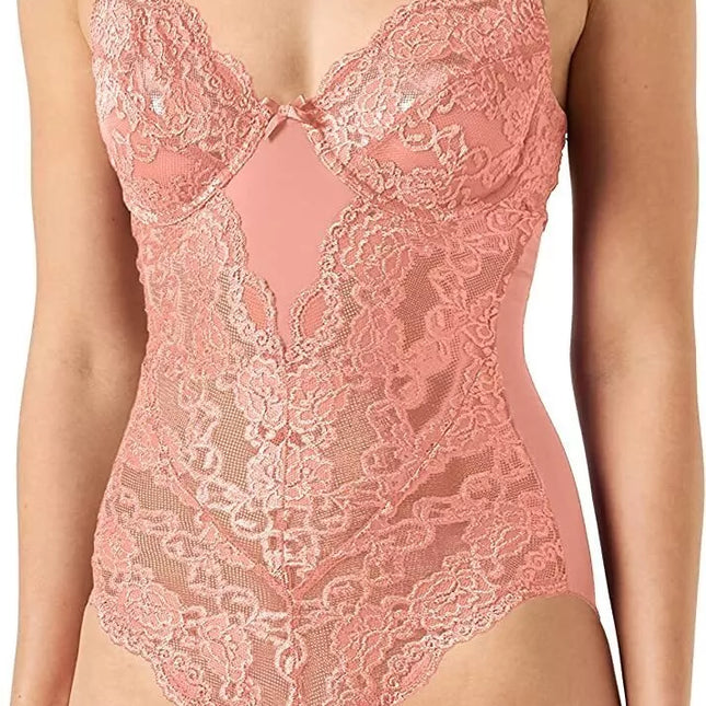 Sassa 90C dydžio rausvos spalvos neriniuotas koreguojantis  triko Sassa 904