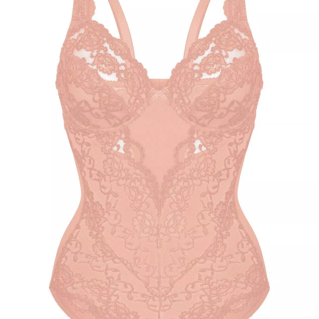 Sassa 90C dydžio rausvos spalvos neriniuotas koreguojantis  triko Sassa 904