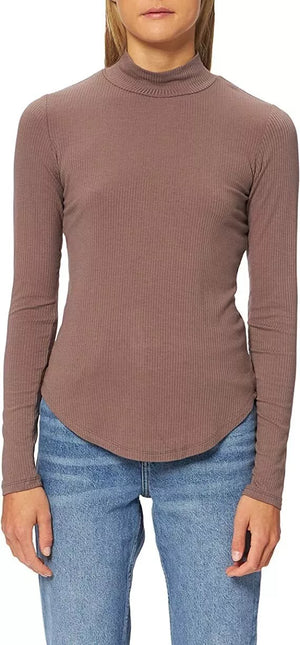 Triumph 44(XXL) dydžio rudos spalvos miego/namų palaidinė Climate Control LSL Top Turtle Neck
