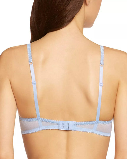 Triumph 80A 85A žydros spalvos push-up liemenėlė dirndl basic whu