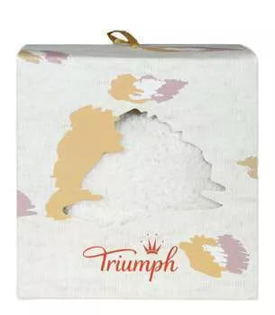 Triumph vanilės spalvos moteriškos kojinės Accessories Gift Set Sock 01