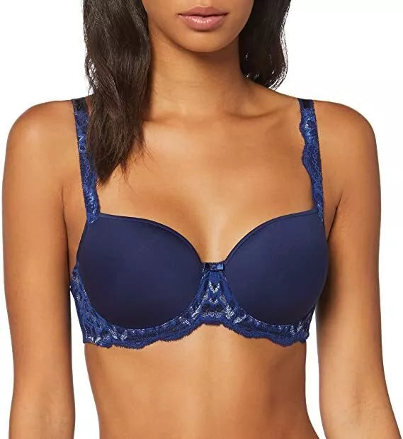 Triumph 85E 70D mėlynos spalvos  liemenėlė Amourette  Charm WP