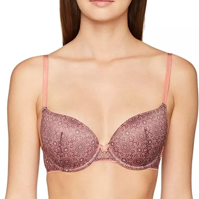 BeeDees 80E 85C marga gėlėta liemenėlė BeeCasual IA 8172 WHP