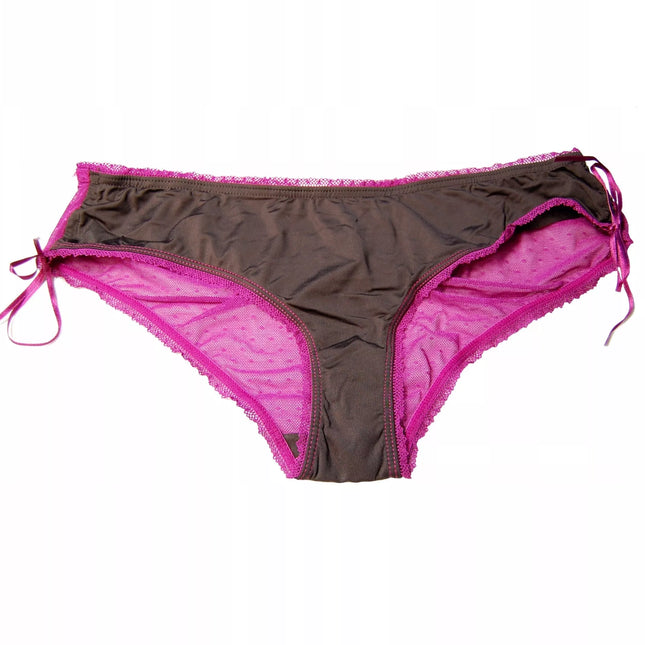 BeeDees 40(L)  dydžio rudos ir violetinės spalvos kelnaitės BeeDees DP Special Hipster