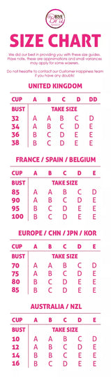 Bye Bra LACE-IT silikoninė liemenelė A/B/C/D dyžiai