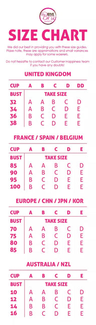 Bye Bra LACE-IT silikoninė liemenelė A/B/C/D dyžiai