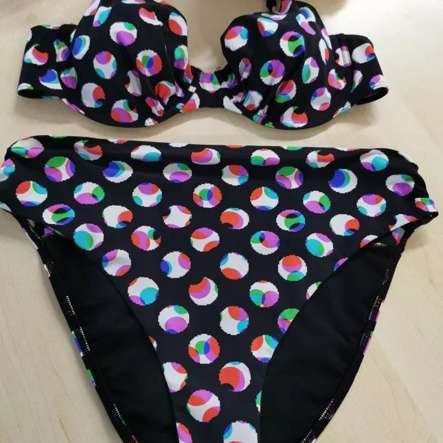 Simone Perele 85B  dydžio dviejų dalių margas maudymosi kostiumėlis ANKARA 1AAB21