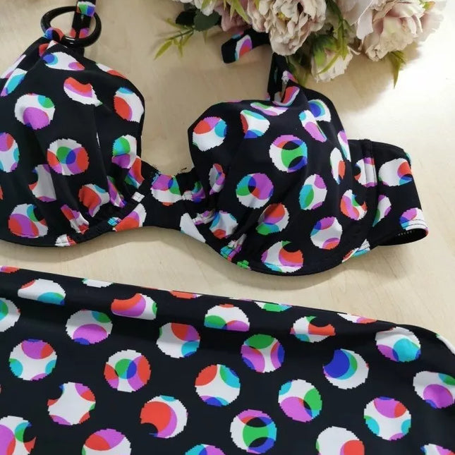 Simone Perele 85B  dydžio dviejų dalių margas maudymosi kostiumėlis ANKARA 1AAB21