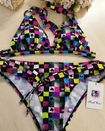 South Coast 38(M) dydžio dviejų dalių  margas maudymosi kostiumėlis Finest Premium