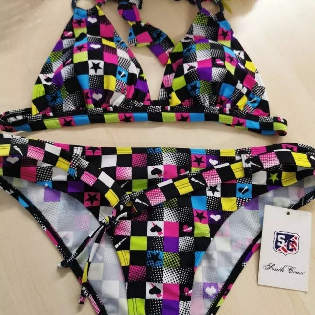 South Coast 38(M) dydžio dviejų dalių  margas maudymosi kostiumėlis Finest Premium
