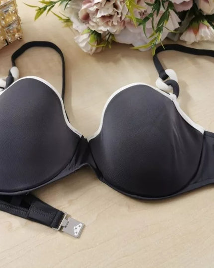 Chantelle 70C dydžio tamsiai pilkos spalvos maudymuko liemenėlė C22050-0GW