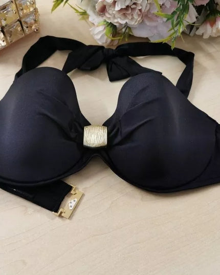 Chantelle 70C dydžio juodos spalvos maudymuko liemenėlė C64950