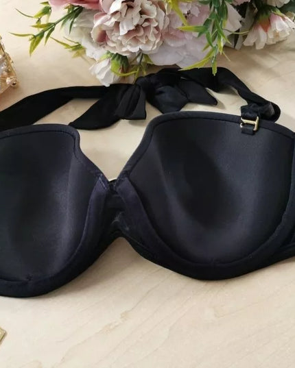 Chantelle 70C dydžio juodos spalvos maudymuko liemenėlė C64950