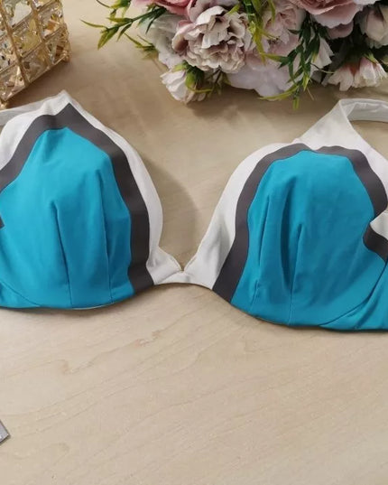 Chantelle 85C dydžio marga maudymuko liemenėlė 6531