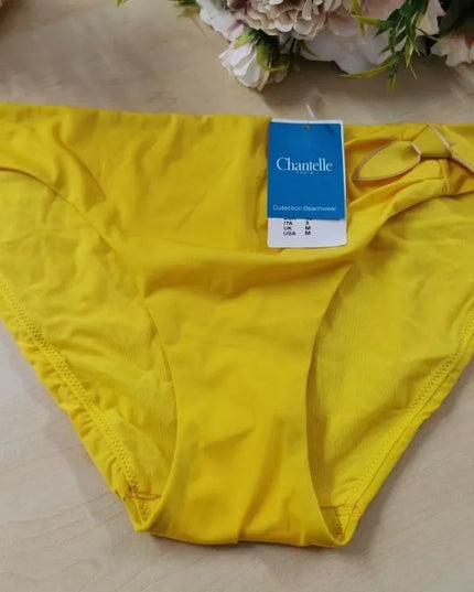 Chantelle 40(L) dydžio geltonos spalvos maudymosi kostiumėlio kelnaitės 6503