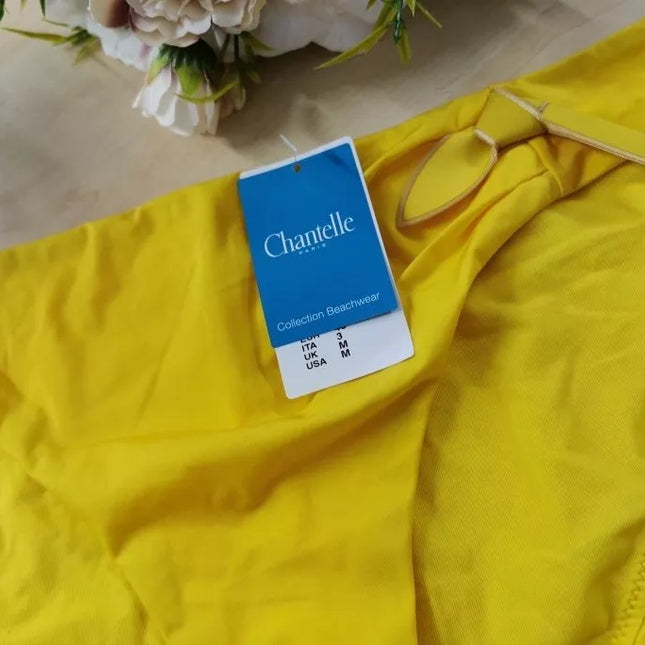 Chantelle 40(L) dydžio geltonos spalvos maudymosi kostiumėlio kelnaitės 6503