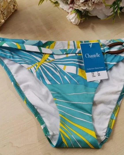 Chantelle 36(S) dydžio margos maudymosi kostiumėlio kelnaitės 6543