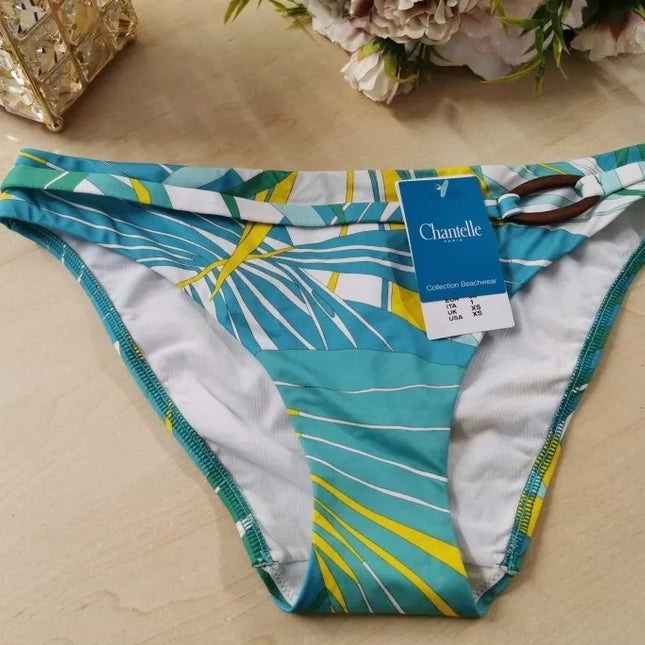 Chantelle 36(S) dydžio margos maudymosi kostiumėlio kelnaitės 6543