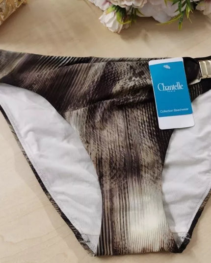 Chantelle 38(M) dydžio margos maudymosi kostiumėlio kelnaitės C30230