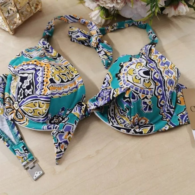 Chantelle 80E 85C dydžio marga maudymuko liemenėlė 2461